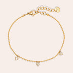 Diamond dots armband