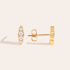 Four diamonds oorbellen