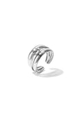 Gelaagde ring met knoop
