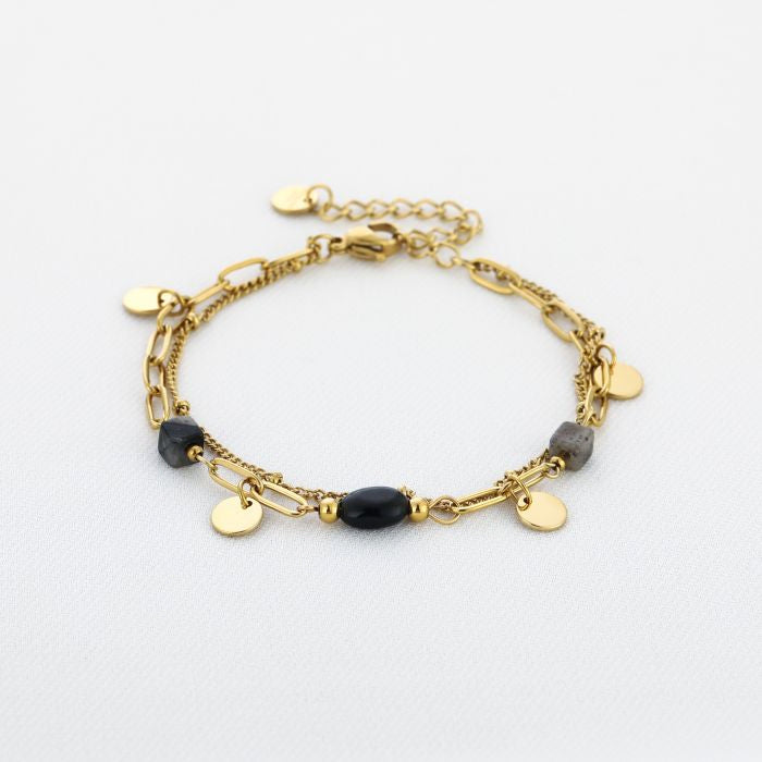Natuursteen armband