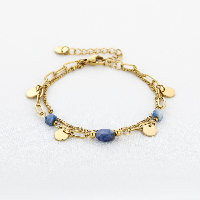 Natuursteen armband
