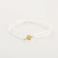 Dicht klavertje armbandje touw