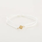 Dicht klavertje armbandje touw