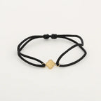 Dicht klavertje armbandje touw