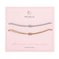 GOLD/SILVER KNOT SET