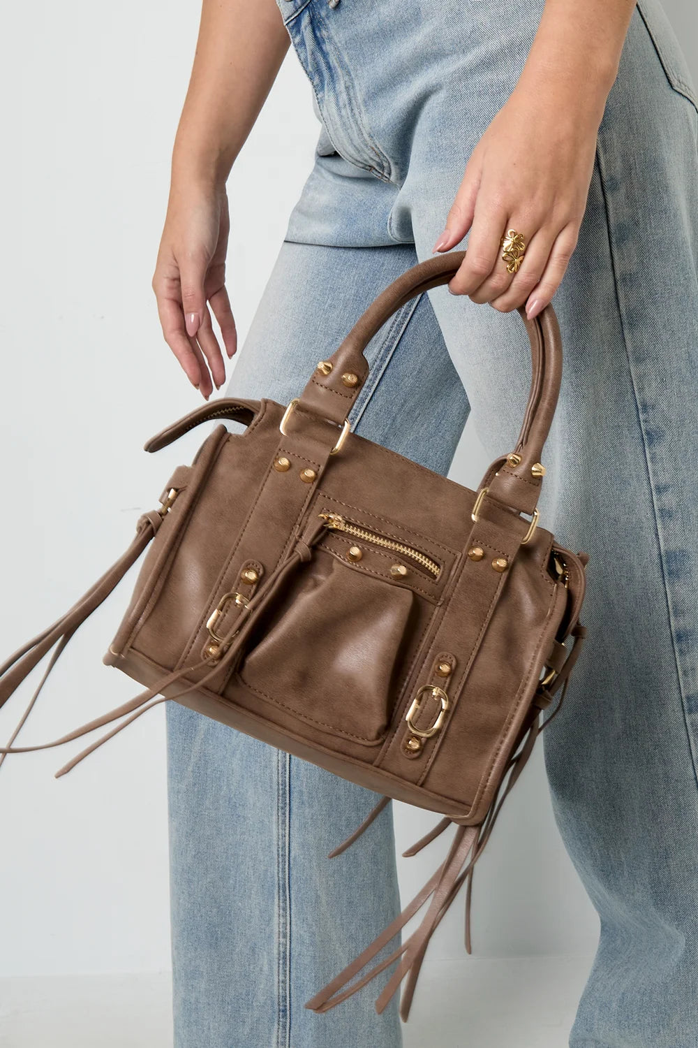 Accent fringe tas