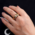Two layer ring