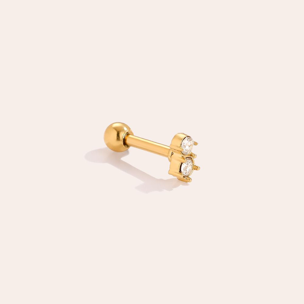 Diamond dots piercing